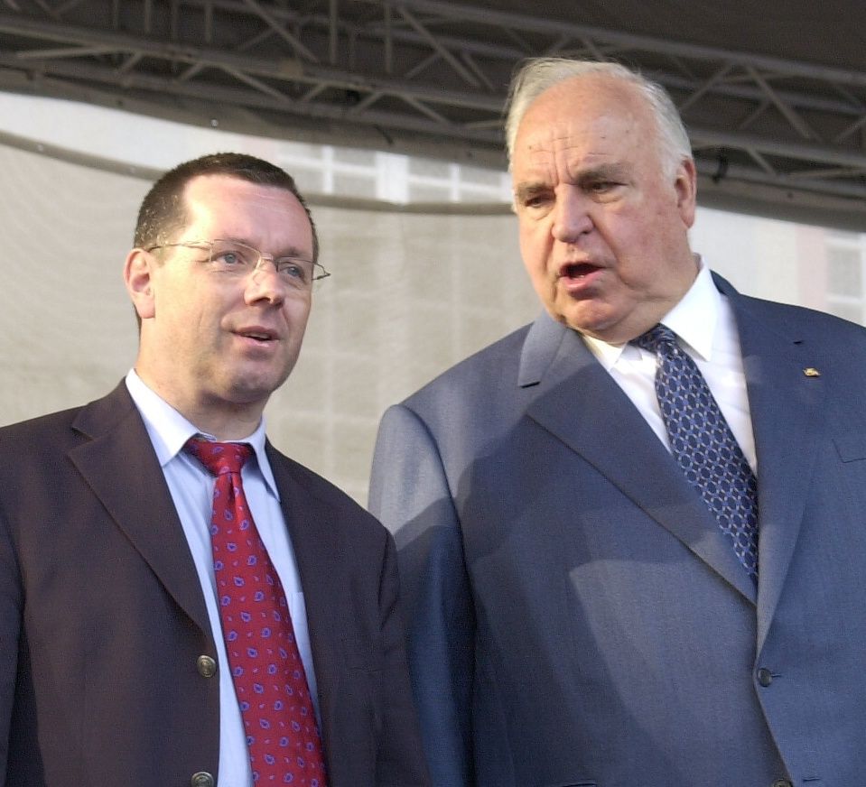Stephan Eisel mit Helmut Kohl