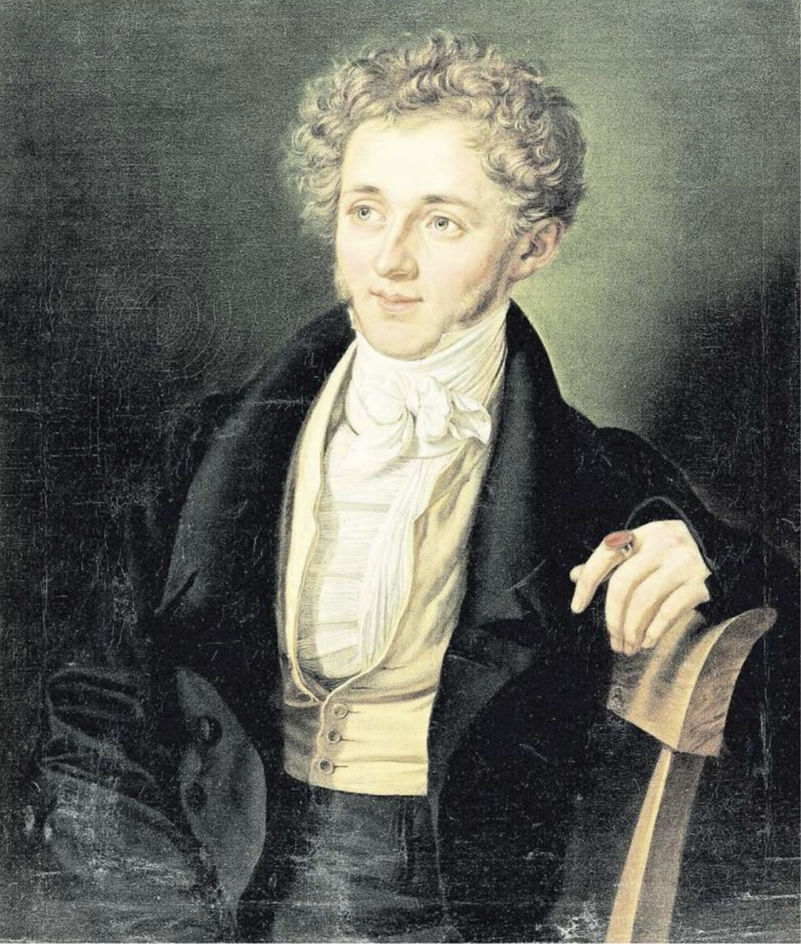 Heinrich Karl Breidenstein (1796 - 1876) gemalt von Carl Wilhelm Tischbein (Beethoven-Haus Bonn)