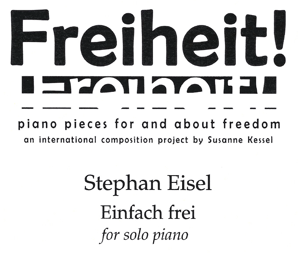 "EINFACH FREI" IST DER TITEL "EINFACH FREI" IST DER TITEL