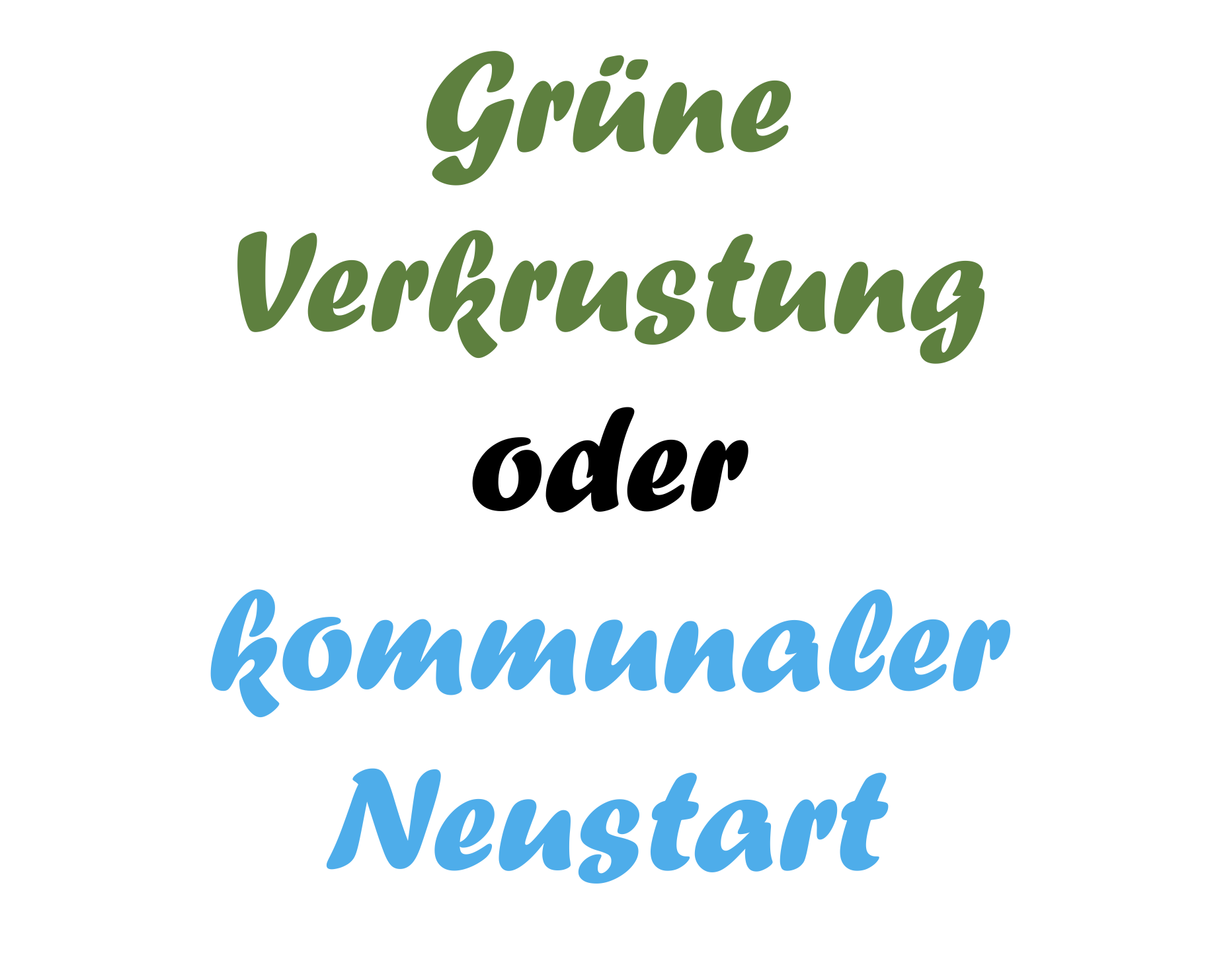 BEI DER KOMMUNALWAHL AM 14. SEPTEMBER BEI DER KOMMUNALWAHL AM 14. SEPTEMBER